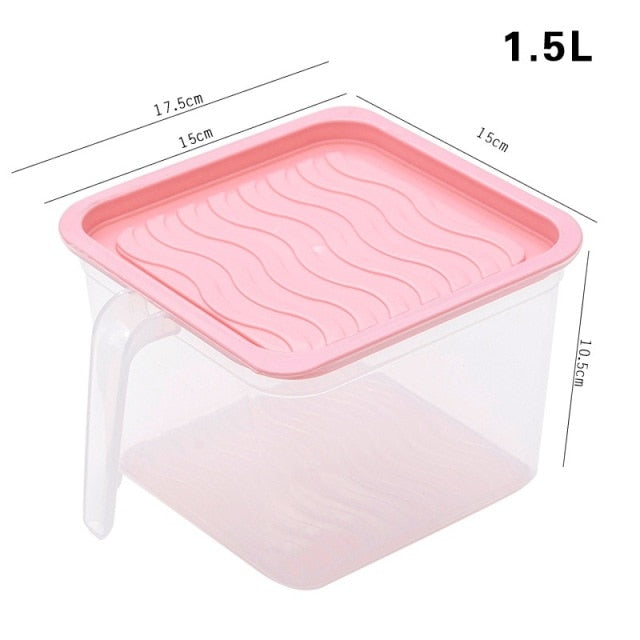 Stackable Refrigerator Transparent Storage Box