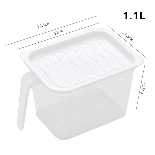 Stackable Refrigerator Transparent Storage Box - Image 14