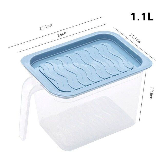 Stackable Refrigerator Transparent Storage Box - Image 9