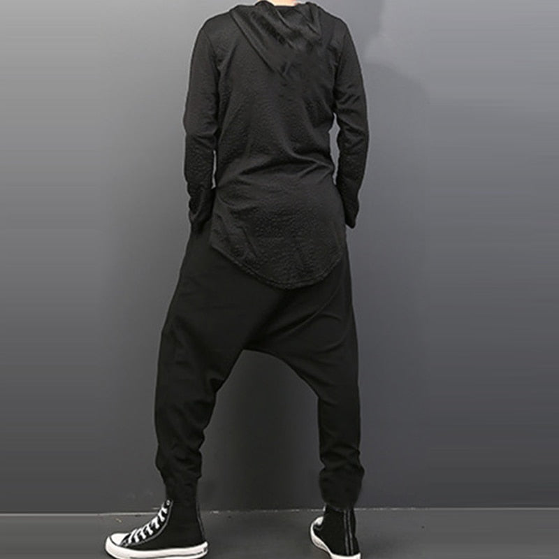 Men Casual Punk Style Baggy Pant