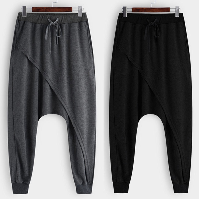 Men Casual Punk Style Baggy Pant