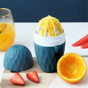 Portable Mini Orange Lemon Press Hand Squeezer - Image 0