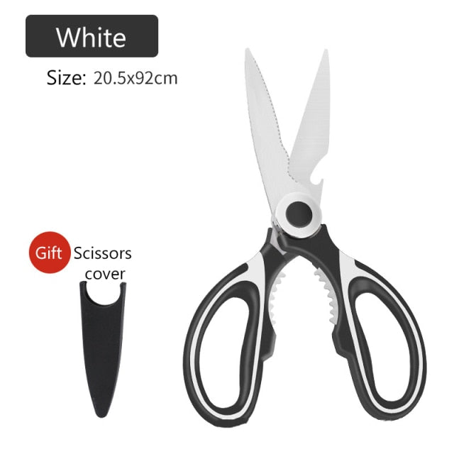 Multipurpose Kitchen Scissor with Bottle Opener - Image 10