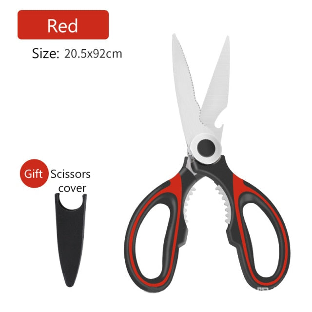 Multipurpose Kitchen Scissor with Bottle Opener - Image 9