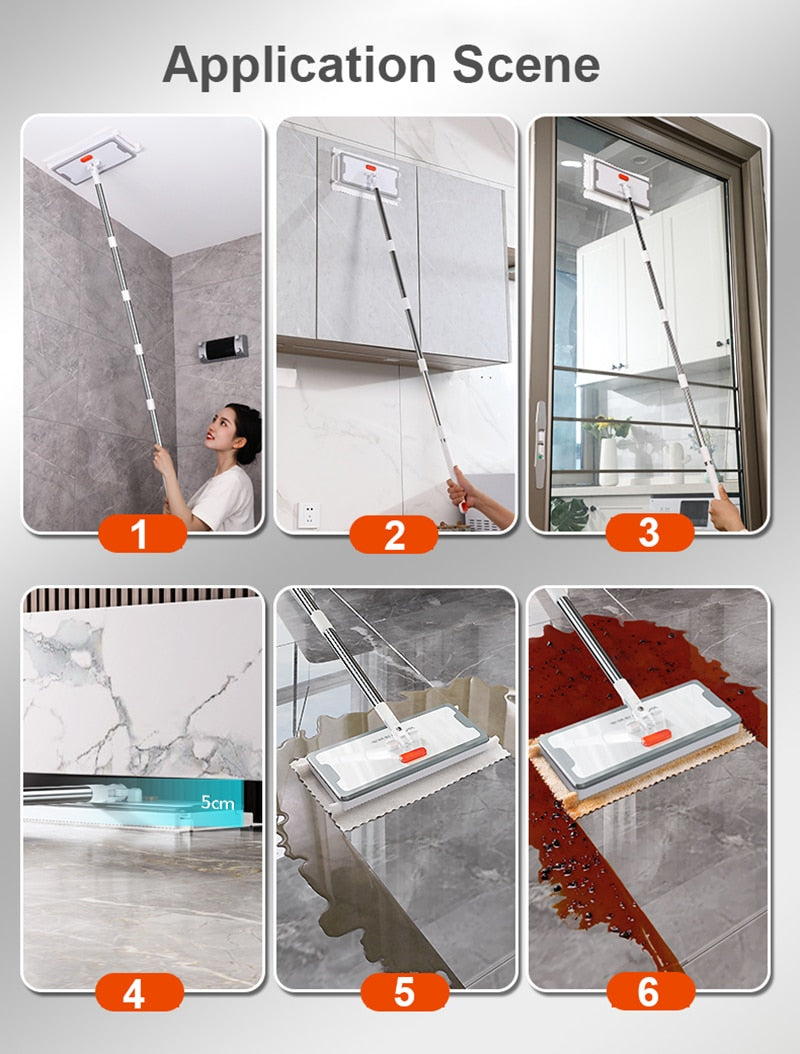 Hands-Free Reusable Magic Easy Disposal Mop - Image 6