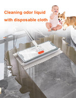 Hands-Free Reusable Magic Easy Disposal Mop