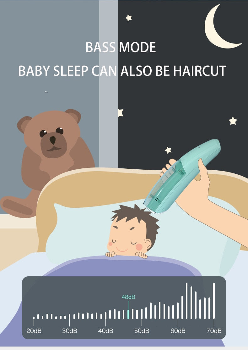 Baby Cordless Vacuum Hair Trimmer - Image 6
