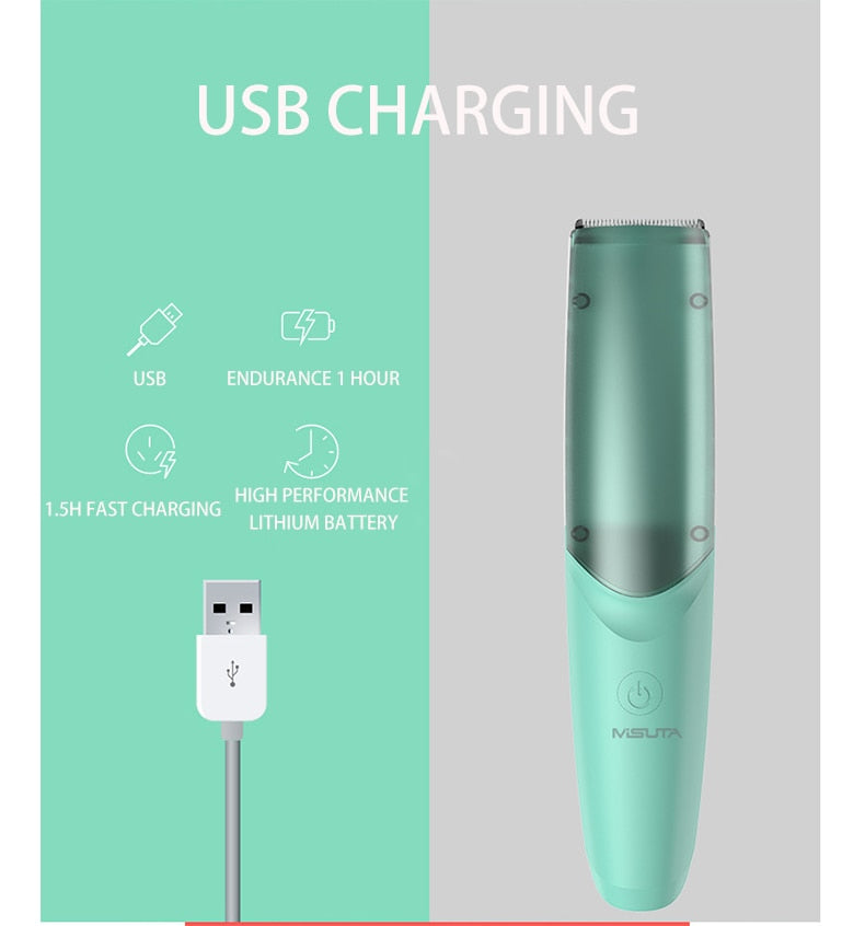 Baby Cordless Vacuum Hair Trimmer - Image 1