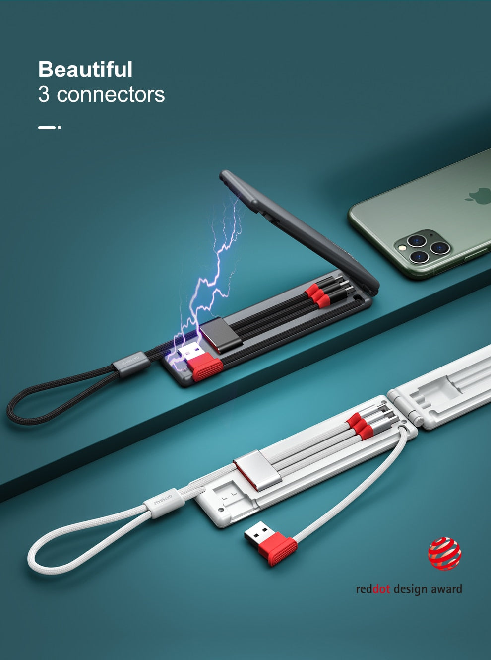 3in1 Magnetic Fast Charging Cable Kit