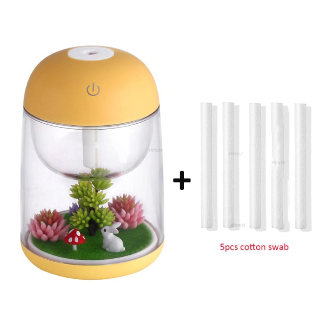 Mini LED Mist Forest Transparent Humidifier - Image 5