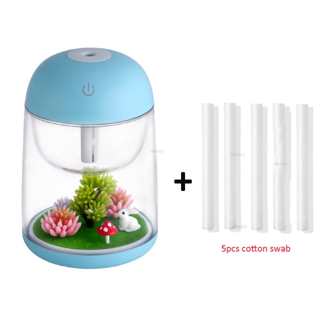 Mini LED Mist Forest Transparent Humidifier - Image 12