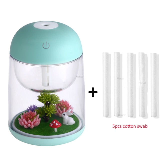 Mini LED Mist Forest Transparent Humidifier - Image 13
