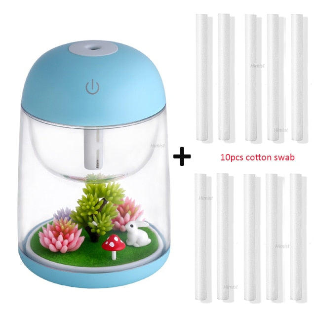 Mini LED Mist Forest Transparent Humidifier - Image 14