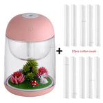 Mini LED Mist Forest Transparent Humidifier