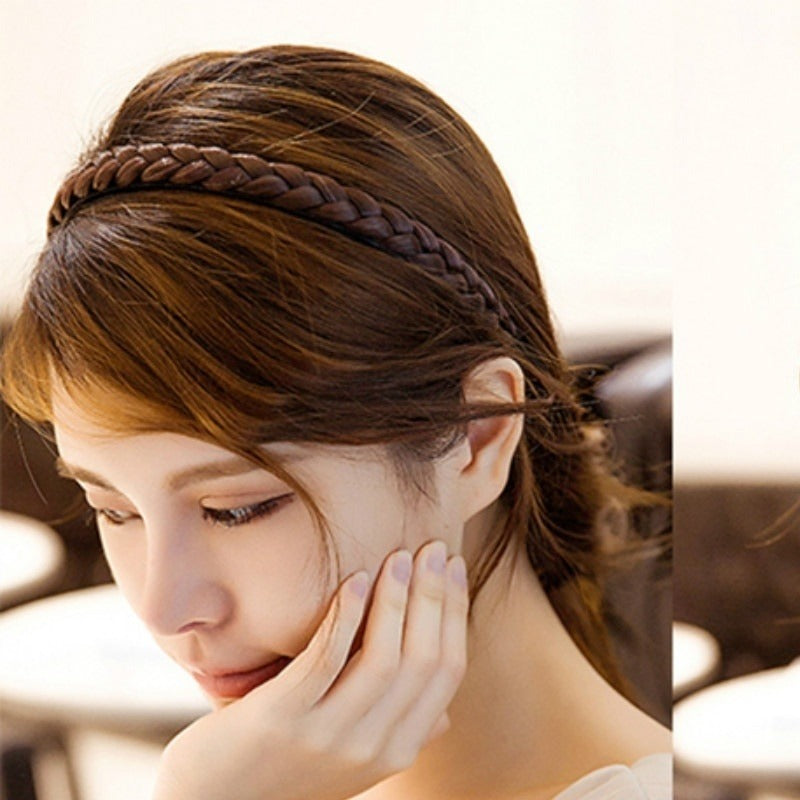 Non-Slip Synthetic Hair Adjustable Headband - Image 1