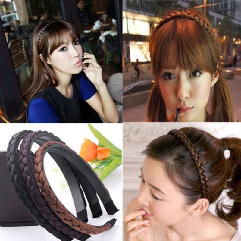 Non-Slip Synthetic Hair Adjustable Headband - Image 5