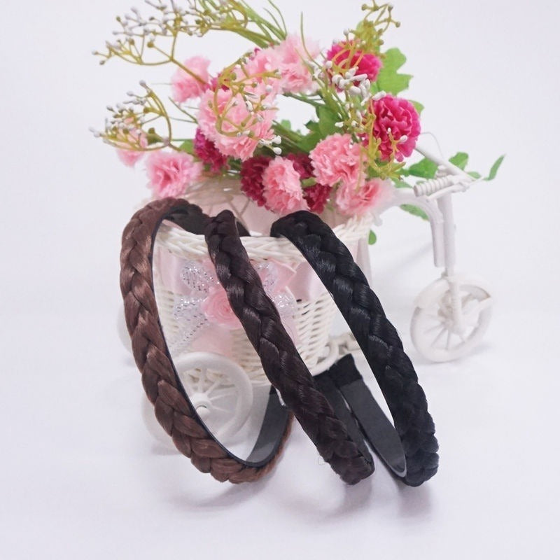 Non-Slip Synthetic Hair Adjustable Headband - Image 4