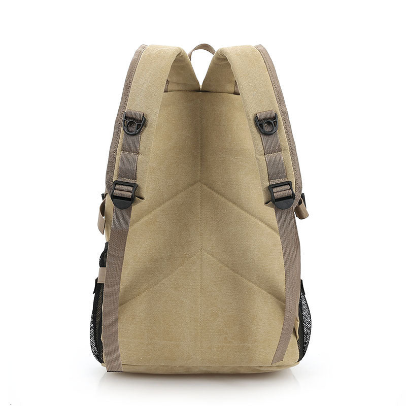 Shoulder Strap Zipper Solid Casual Backpack