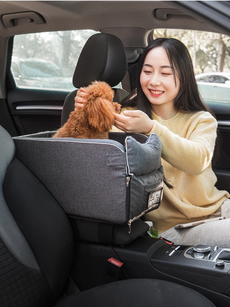 Car Portable Pet Carrier Comfy Bed - Image 3