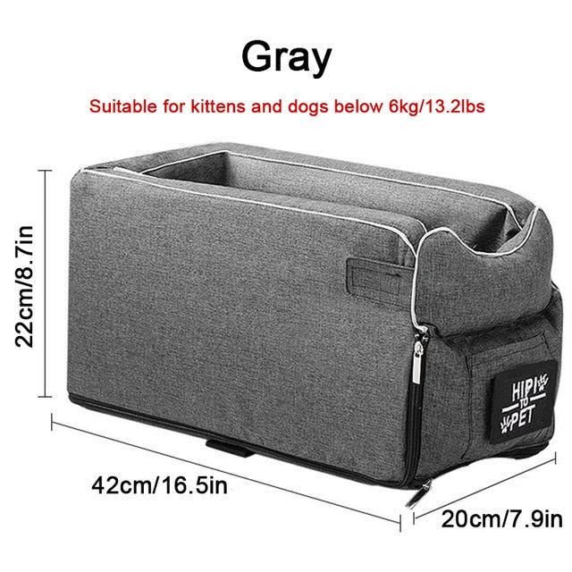 Car Portable Pet Carrier Comfy Bed - Image 17