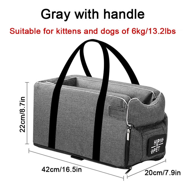 Car Portable Pet Carrier Comfy Bed - Image 16