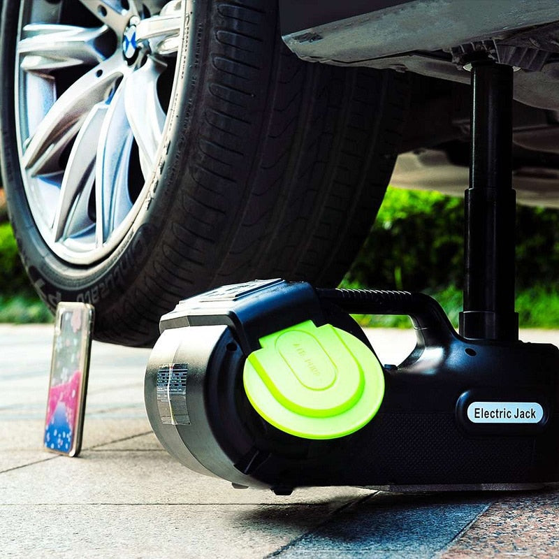 3in1 Car Hydraulic Auto Jack Lift Inflator Pump - Image 0