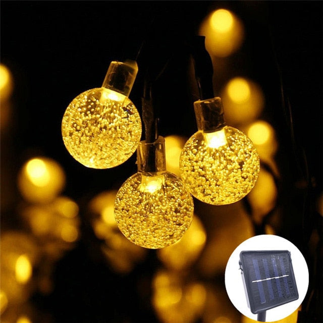 Solar Crystal Waterproof Fairy Outdoor Lights - Image 10