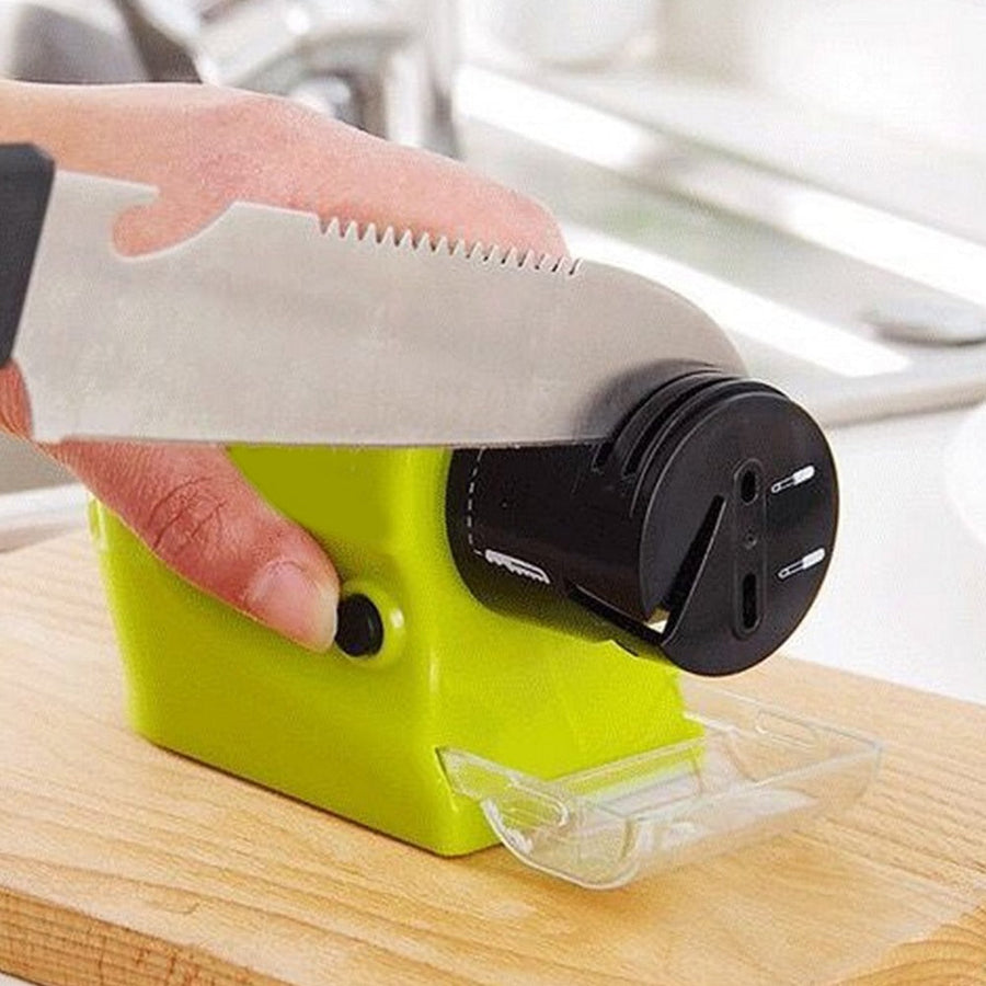 Portable Electric Cordless Knife Sharpener Tool - Image 0
