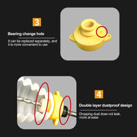 Electric Drill Dust Collector Cover - Image 7