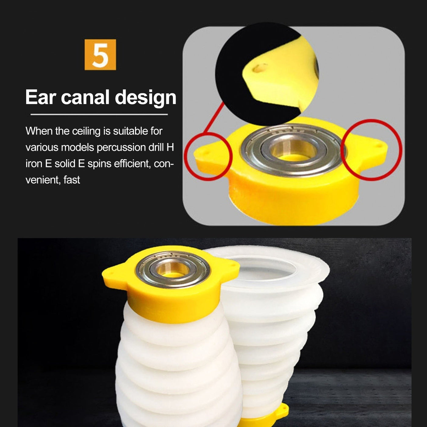 Electric Drill Dust Collector Cover - Image 8