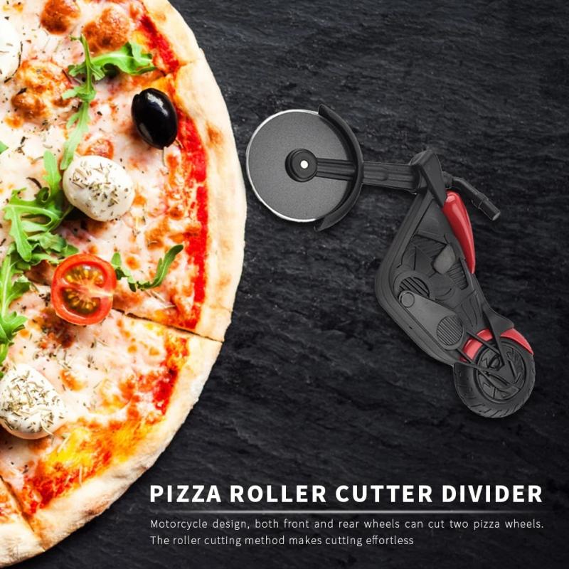 Motorcycle Shaped Pizza Cutter - Image 0