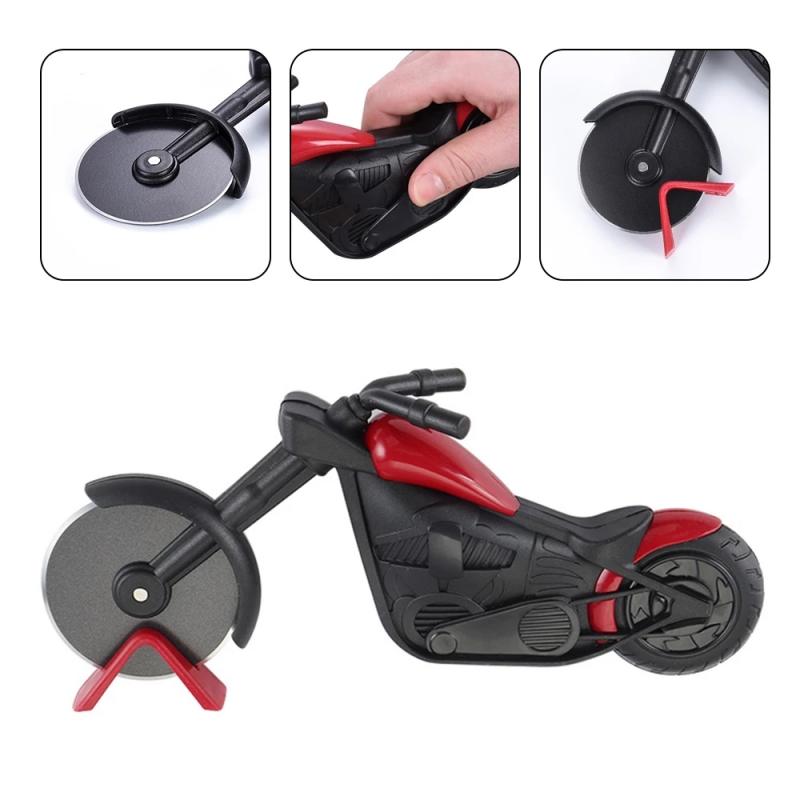 Motorcycle Shaped Pizza Cutter - Image 4