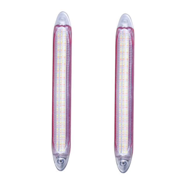 2Pcs Waterproof Car Turn Signal LED Light Strip - Image 12