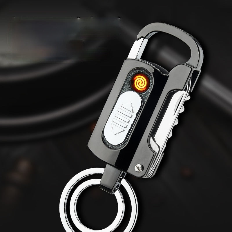 Multifunctional Outdoor Camping Survival Keychain Tool - Image 2
