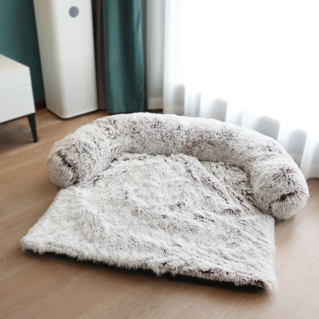 Large Pet Plush Sofa Cover Bed - Image 2