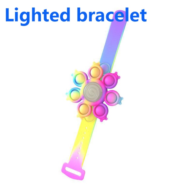 Kids Pop Play Fidget Spinner Bracelets - Image 9