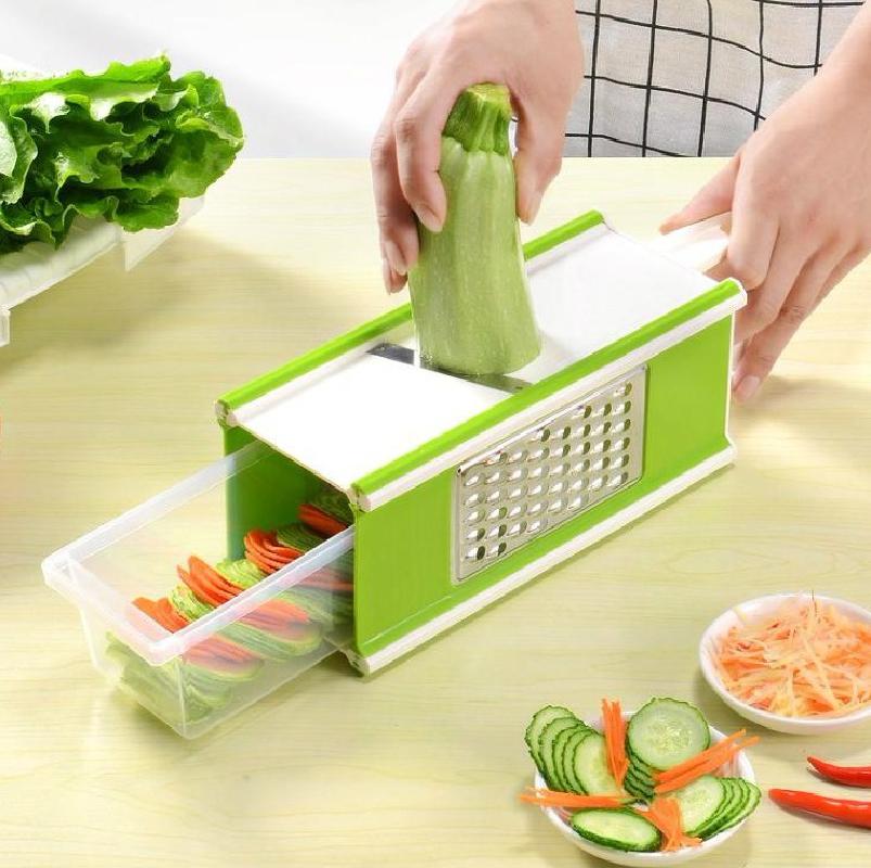 Multifunctional Four-sided Vegetable Grater Slicer - Image 0