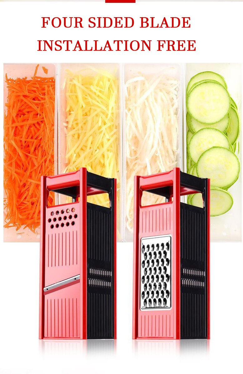 Multifunctional Four-sided Vegetable Grater Slicer - Image 12