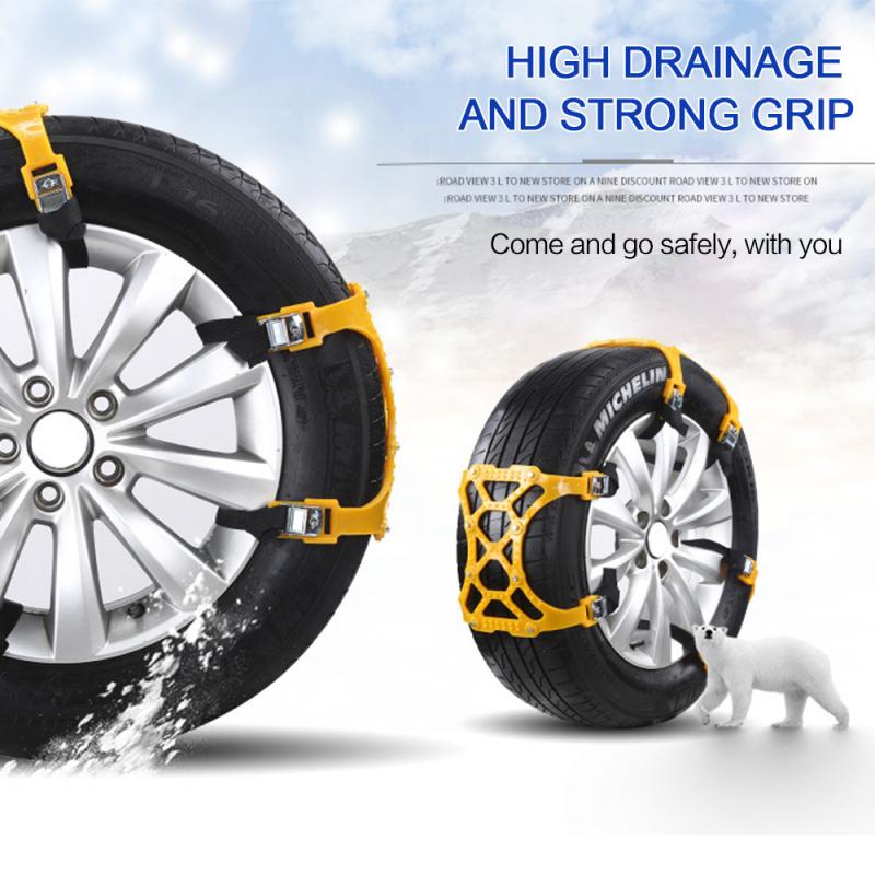 Anti-Slip Tire Snow Car Chain