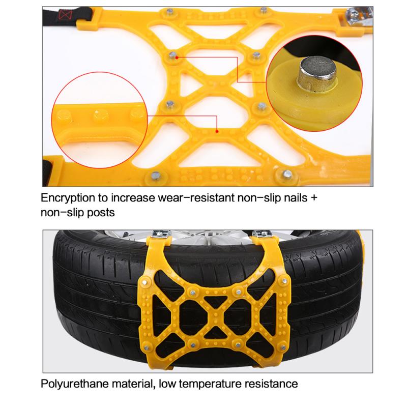 Anti-Slip Tire Snow Car Chain