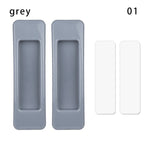 2pcs Self-Adhesive Easy Door Handle