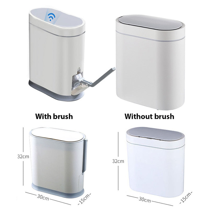 Automatic Smart Sensor Brush Trash Can - Image 4
