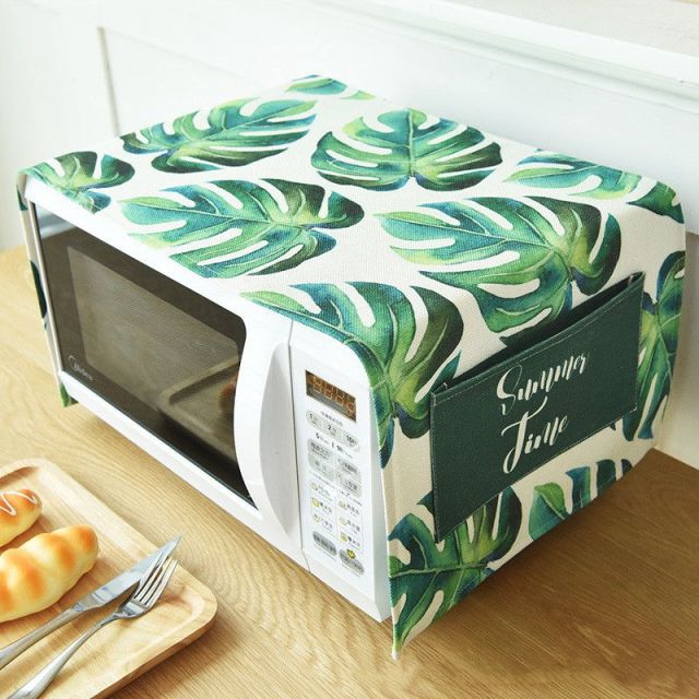 Artsy Microwave Cotton Cover Organizer - Image 7