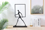 Modern Abstract Metal Home Decor Figures