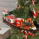 Christmas Tree Toy Train Set