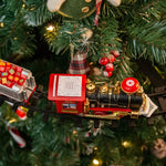 Christmas Tree Toy Train Set