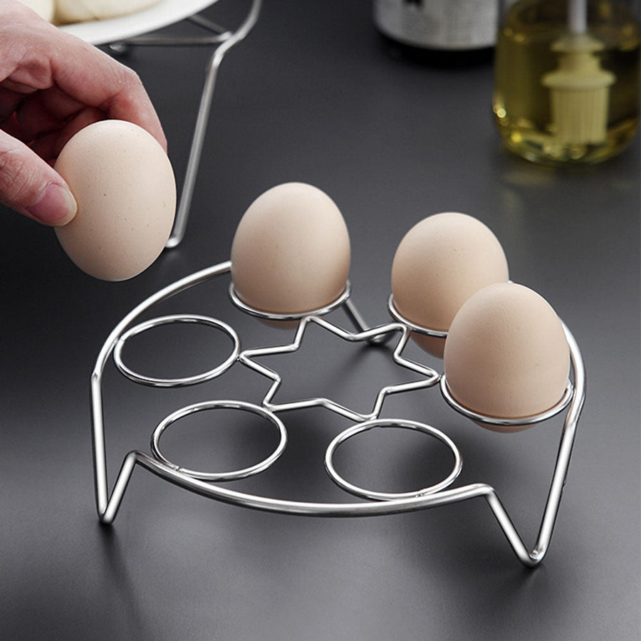 Multifunctional Egg Storage Steamer Rack - Image 3