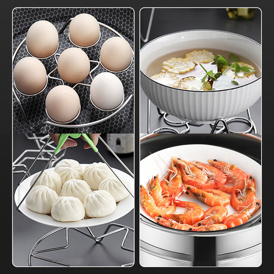 Multifunctional Egg Storage Steamer Rack - Image 1