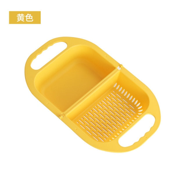Collapsible Fruit Vegetable Drain Basket - Image 9