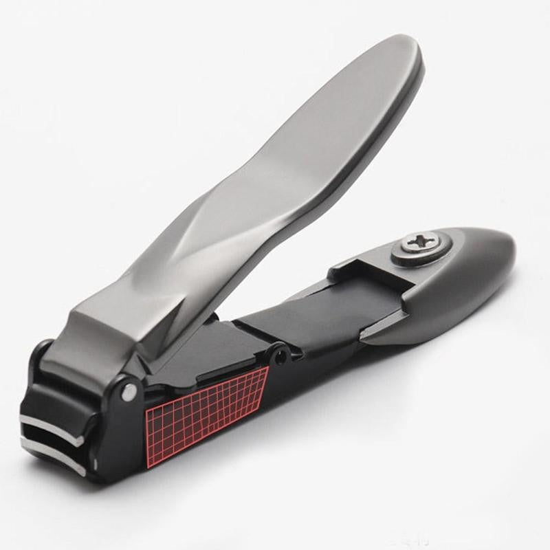 Stainless Steel Nail Cutter with Storage - Image 0